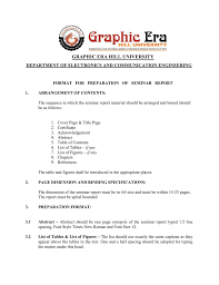 We are sending guidelines for preparing project report. Format For Preparation Of Project Report