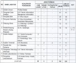 Sahabat pembaca info cpns dan pppk 2019, sudah tahukah anda bahwa pemerintah akan melaksanakan rekrutmen calon pegawai negeri sipil (cpns). Lowongan Cpns Badan Narkotika Nasional 2018 Aceh Jobs