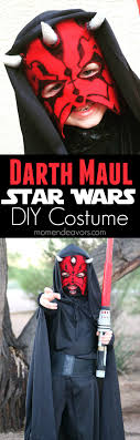 diy star wars darth maul costume mom
