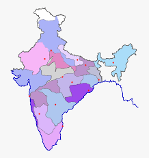 railway zones in india map hd png