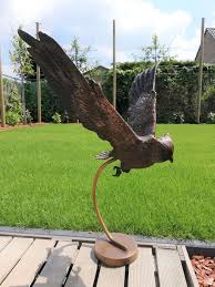 Flying Owl Patinated Bronze Catawiki
