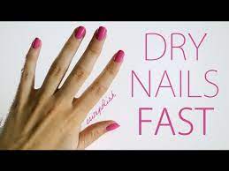 5 ways to dry your nails fast you