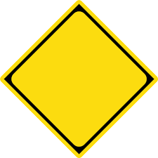 File Japanese Road Warning Sign Template Svg Wikimedia Commons