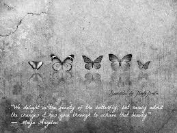 Maya angelou butterfly quote vinyl wall decal lettering. Maya Angelou Courtney Out Loud