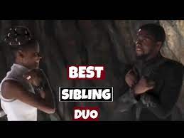 best sibling duo in black panther