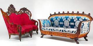 Inspired by the styles favored by our forefathers, who loved classic looks and conservative patterns, our collection of early american living room furniture offers a variety of chairs and sofas that can lift the pedigree of any sitting room. 16 Stunning Sofas From The 18th And 19th Centuries 5 Minute History