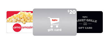 what type of gift cards does hyvee sell