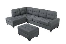 Clihome 3 Piece Sectional Sofa Set