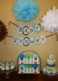 ideas for baby boy shower decorations