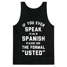 the formal usted tank tops