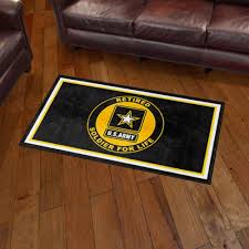 u s army 3ft x 5ft plush area rug