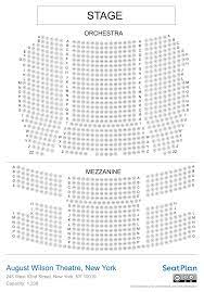 august wilson theatre new york seating