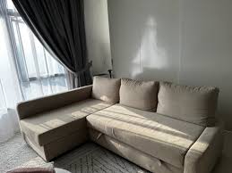 like new ikea friheten coner sofa bed