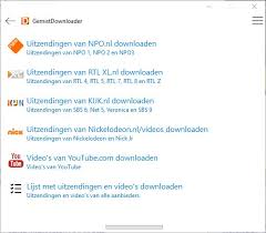 Op hebikietsgemist.nl vind je alle gemiste uitzendingen van alle nederlandse zenders! Download Gemistdownloader V2 9 0 8 Gratis Freeware Afterdawn Nederland Software Downloads