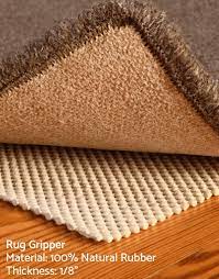 natural rubber rug grippers the green
