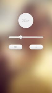 using blur to create a wallpaper for ios 7