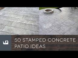 50 Stamped Concrete Patio Ideas