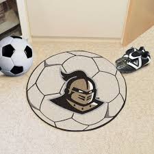 soccer ball shaped area rug