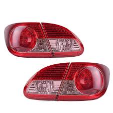 Car Rear Tail Light Cover Red With No Bulb Pair For Toyota Corolla 2003 2008 Sale Banggood Com Sold Out Arrival Notice Arrival Notice