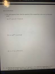 Solved Math 180 Worksheets 3 For Each