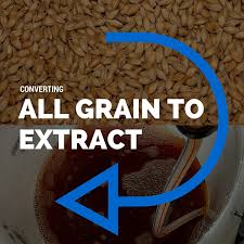 all grain recipes to malt extract