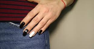 how to do marble nails with water at