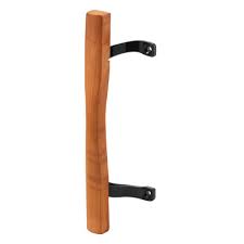 C 1192 Patio Door Handle Wood With