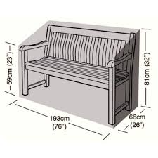 4 seater bench seat cover 193cm