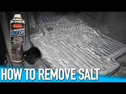 how to remove salt from your carpet