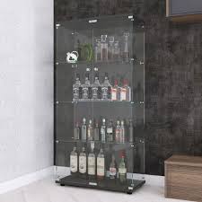 4 shelf gl display cabinet gl