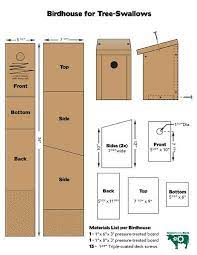 Swallow Houses Bird House Plans