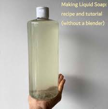 make liquid soap at home without a