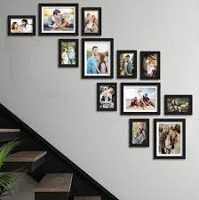 Picture Wall Frame Set Gallery Stairs