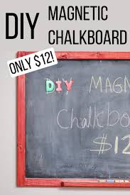 Easy Diy Magnetic Chalkboard How To
