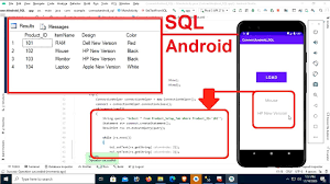 how to connect android studio with sql