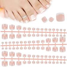 artificial manicure fake toe nails