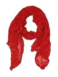 Details About Banana Republic Factory Store Women Red Scarf One Size