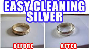 how to clean silver jewelry at home
