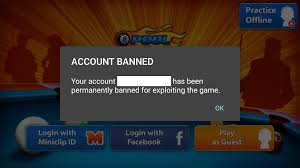 Dont say me leecher because i made this cheat with my own hard work please appreciate my effort here's the update => game version now : Banned Accounts 8 Ball Pool Miniclip Player Experience