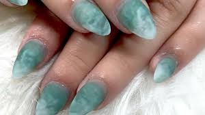 sea gl nails are the summer trend