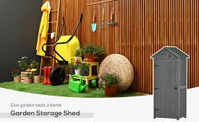 Outsunny Garden Shed Vertical Utility 3