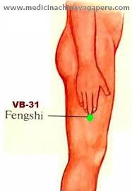 Image result for Fengshi acupoint