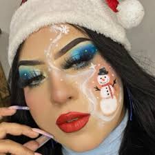 8 festive makeup looks for christmas