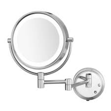 Two Sided Led Lighted Wall Mount Mirror