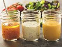 What are the types of salad dressing?
