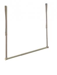 Make extra space for clothes in your wardrobe with this double hang closet rod. 31220 Closetmaid Double Up Hang Rod