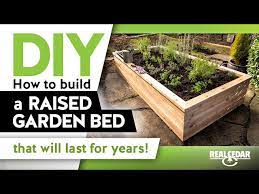 diy how to build a raised garden bed