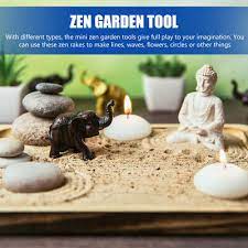 6pcs Miniature Rake Zen Mini Zen Garden