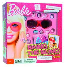 barbie bring the bling game board