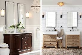 Find an array of wall mirrors and create a warm space with reflective light. How To Light Up Your Bathroom Pottery Barn